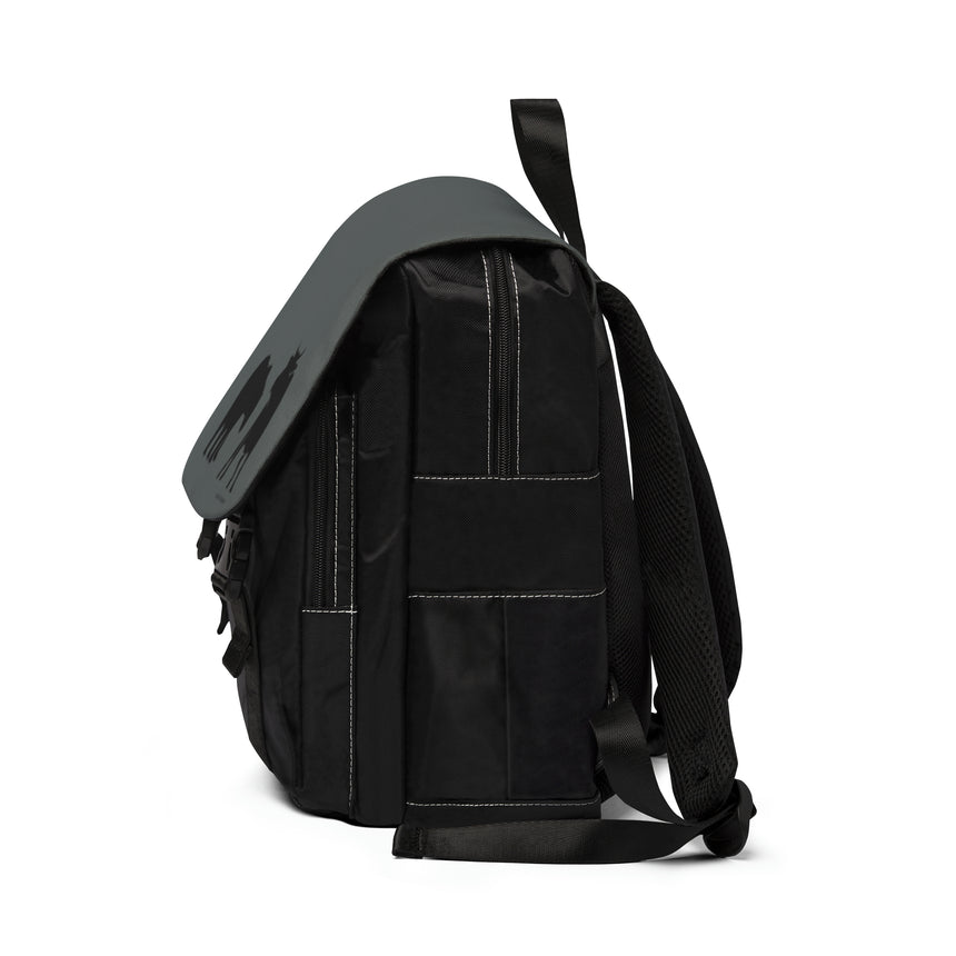 Mochila De Hombro Casual Unisex - Oso con Cita