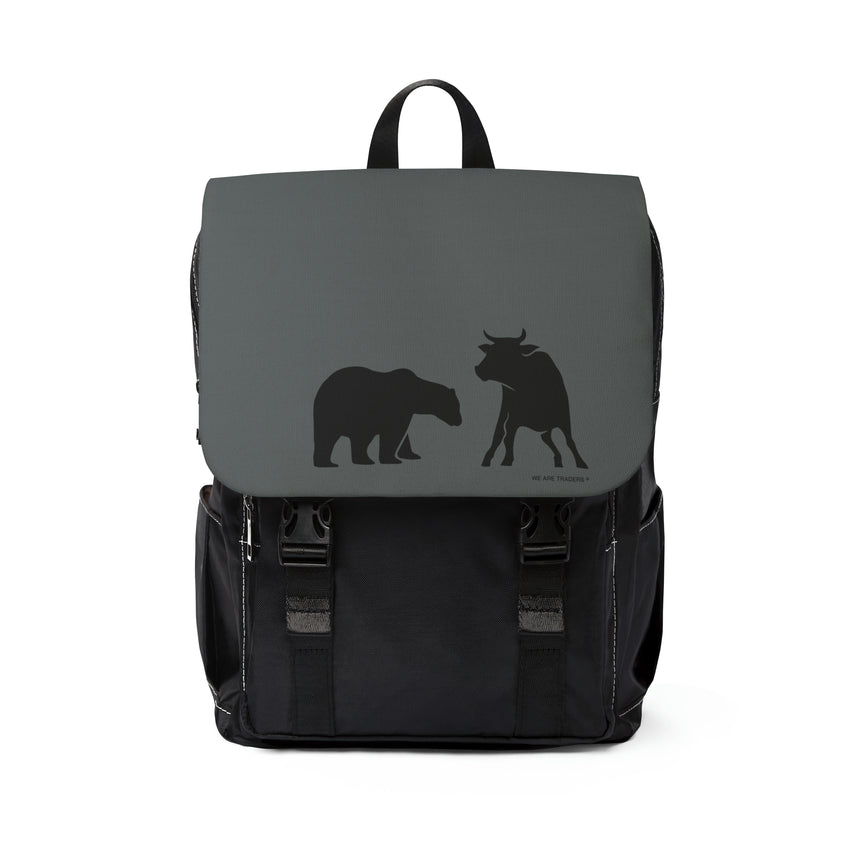 Mochila De Hombro Casual Unisex - Oso con Cita