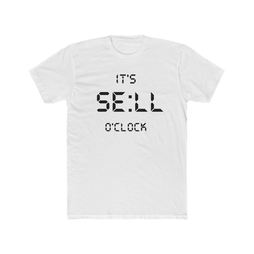 Vender camiseta con cuello redondo de algodón en punto