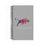 Diario en espiral con toro mosaico gris (UE)