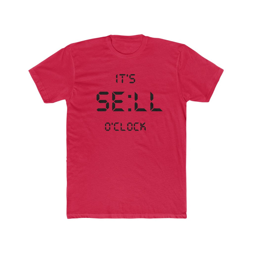 Vender camiseta con cuello redondo de algodón en punto