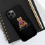 Fundas para teléfono resistentes Black Big Mosaic Bear Mate