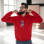 Sudadera con capucha y cremallera con osito Mosaic