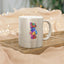 Taza Metálica Oso Mosaico (Plata / Oro)