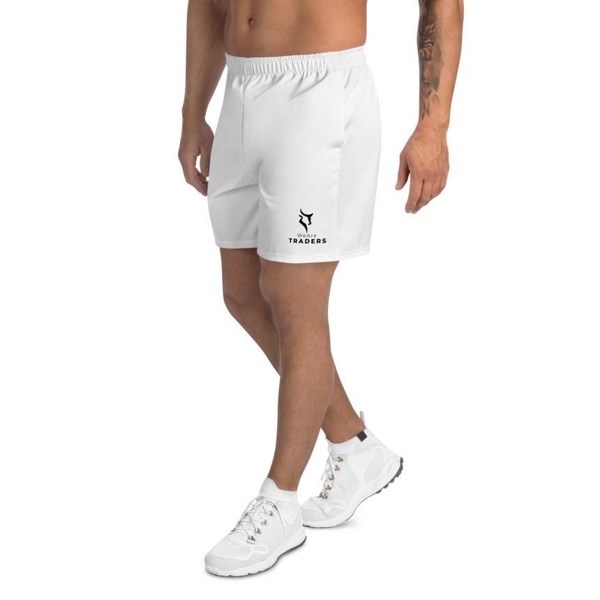 We Are Traders ® Pantalones cortos deportivos largos para hombre