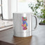 Taza Metálica Oso Mosaico (Plata / Oro)