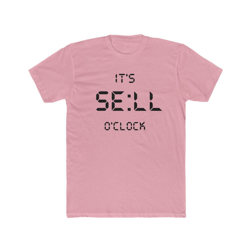 Vender camiseta con cuello redondo de algodón en punto