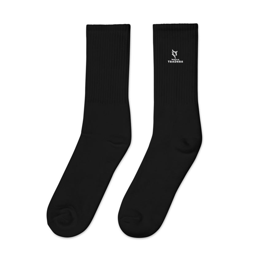 We Are Traders ® Calcetines bordados