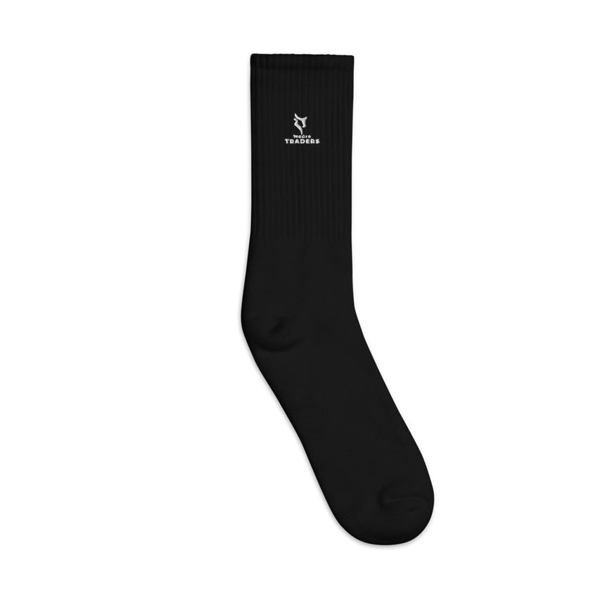 We Are Traders ® Calcetines bordados