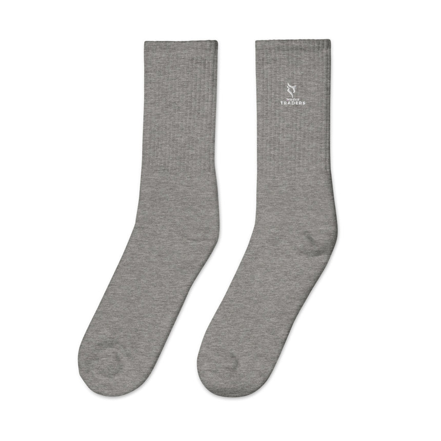 We Are Traders ® Calcetines bordados