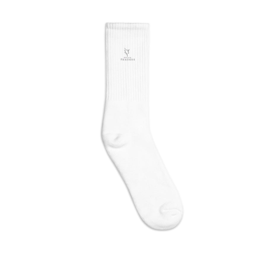 We Are Traders ® Calcetines bordados
