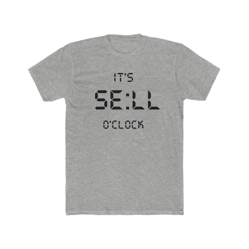 Vender camiseta con cuello redondo de algodón en punto