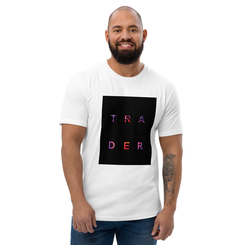 Camiseta de manga corta comerciante