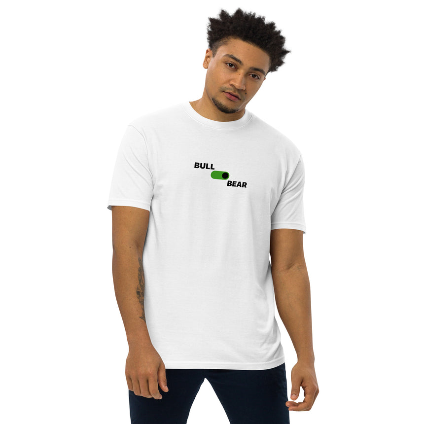 Camiseta premium pesada para hombre - Toro / Oso