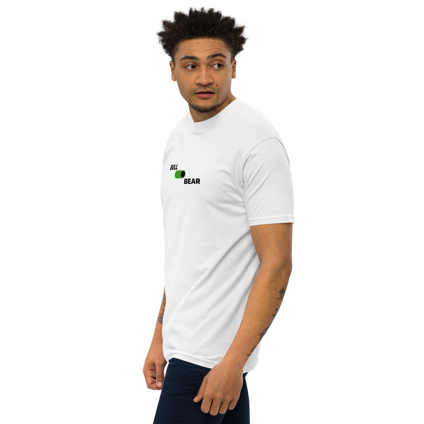 Camiseta premium pesada para hombre - Toro / Oso
