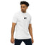 Camiseta premium pesada para hombre
