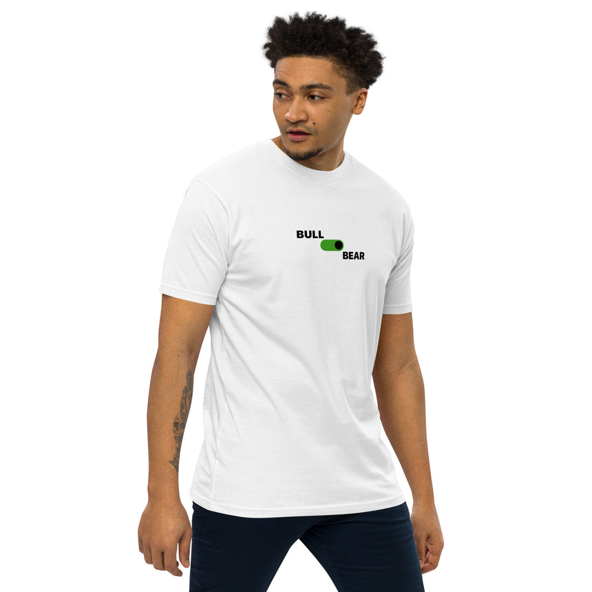Camiseta premium pesada para hombre - Toro / Oso