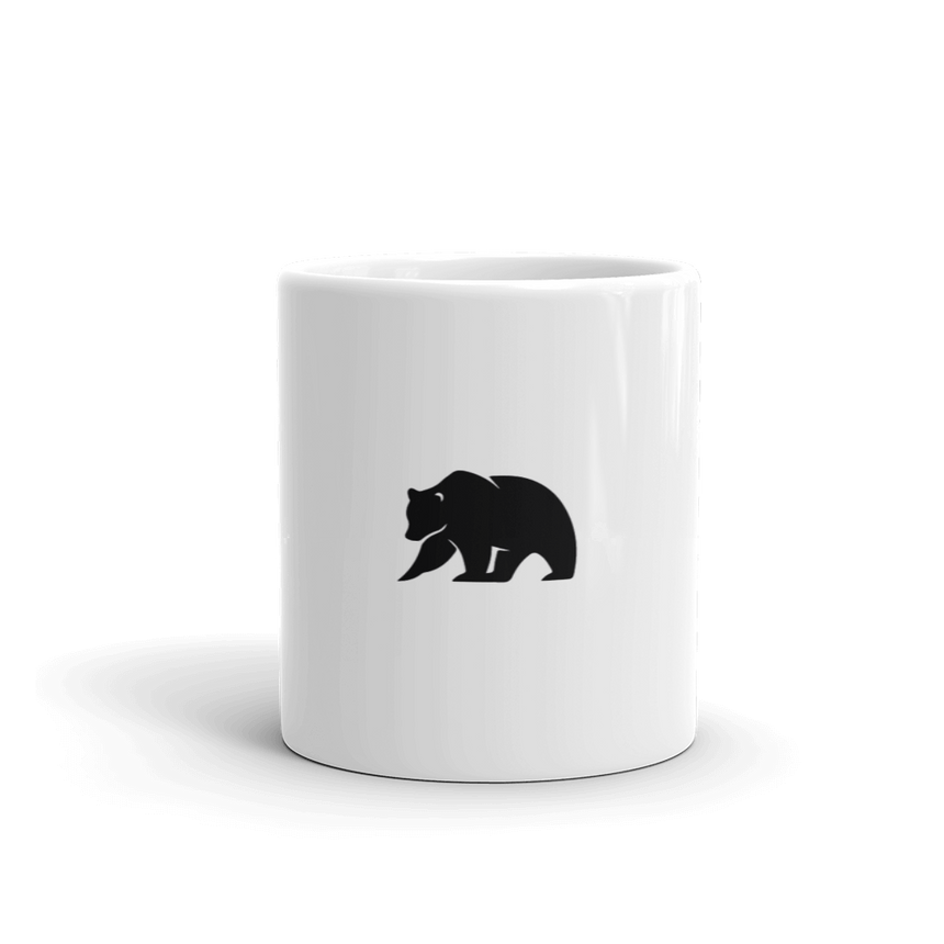Taza Traders Black Bear (Fondo blanco)