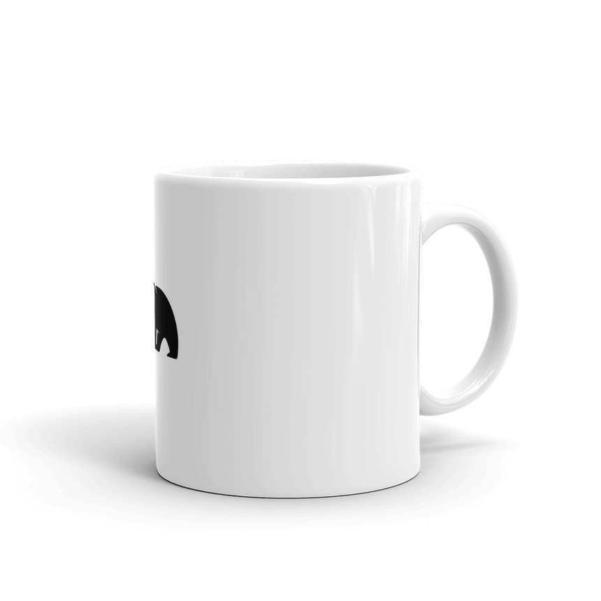 Taza Traders Black Bear (Fondo blanco)